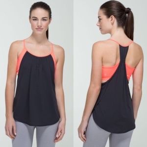 Lululemon Soot Light Flare Tuck Me In Tank 6